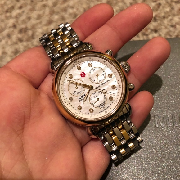 Michele watch  18 inches two tones main image 4
